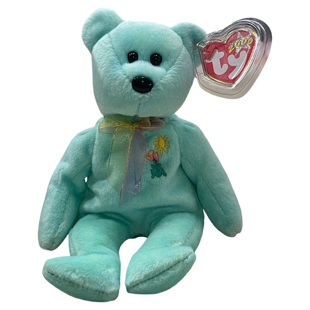 TY Beanie Babies - 2000 Ariel the Bear Plush Toy